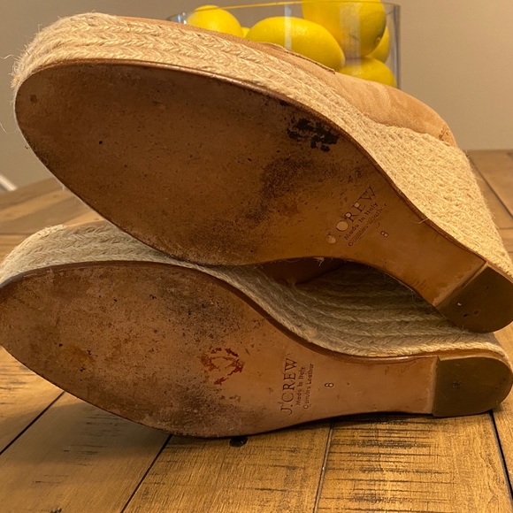 ✨EUC✨ Altuzarra For J. Crew Corrine Espadrille Wedge SZ 8 🤩wow🤩 - Picture 7 of 7